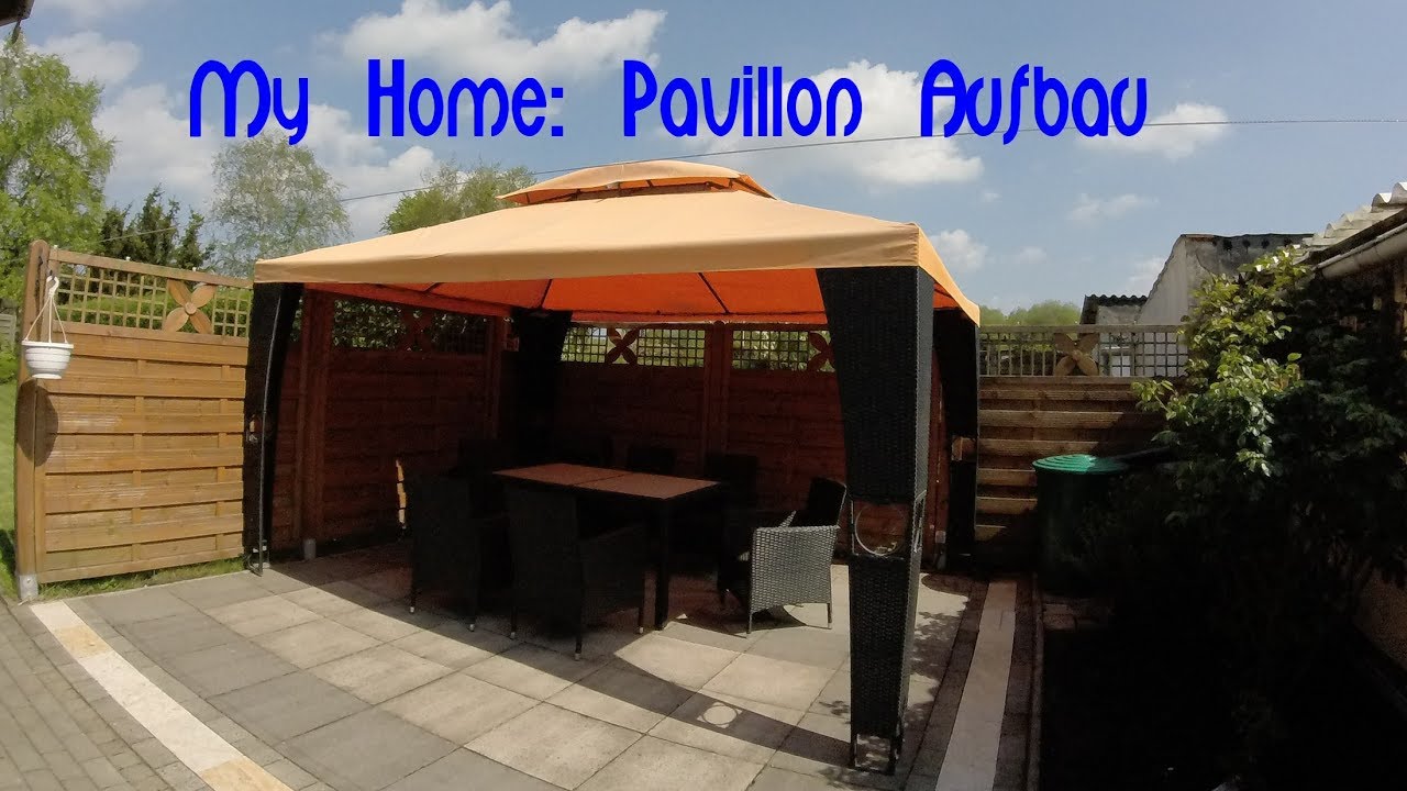 My Home: Sommer Pavillon Aufbau (2017)