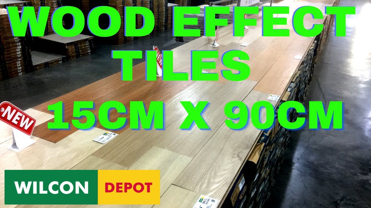 WOOD EFFECT TILES 15cm x 90cm for Wall Cladding and Floor Tiles