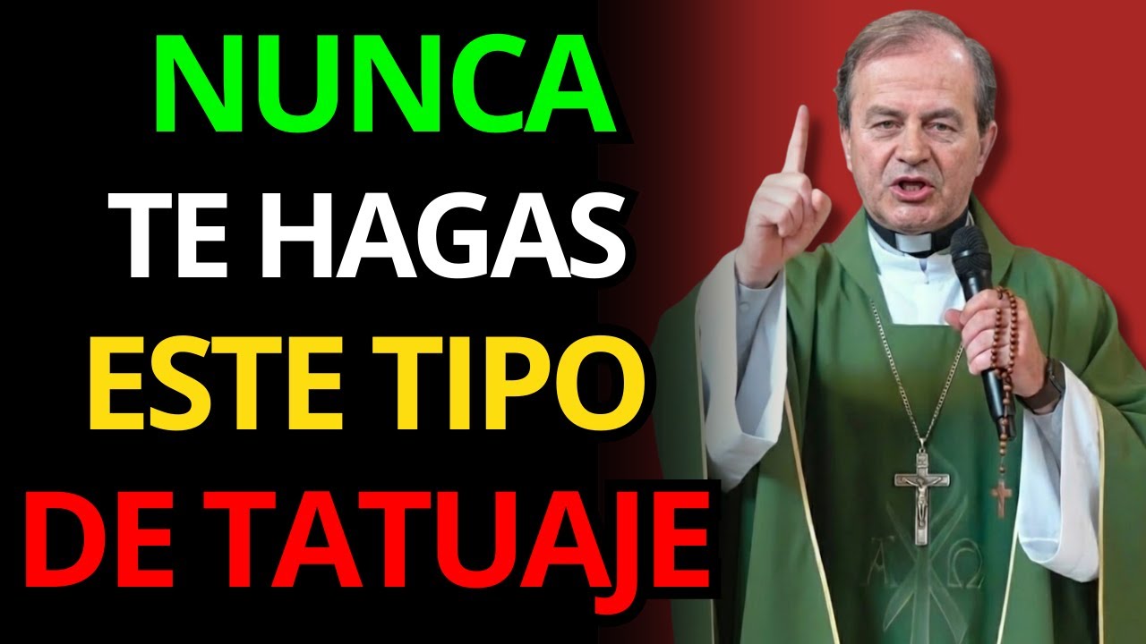 SI TIENES ESTE TATUAJE, ¡CUIDADO! EL SACERDOTE REVELA EL PELIGRO | Padre Oswaldo Agudelo