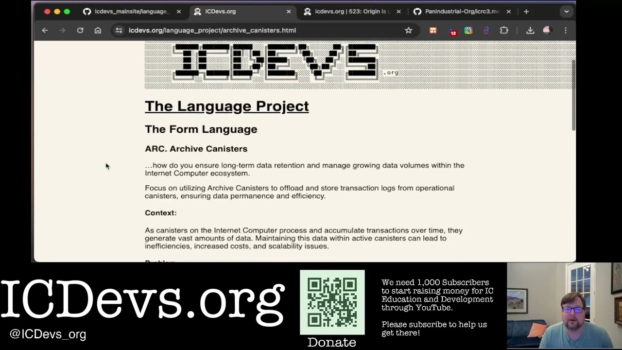 ICRC Fungible  - Part 6 -  ICRC3 Languages - Part 1 - Save Everything