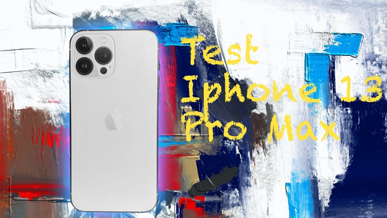 Test iPhone 13 pro max