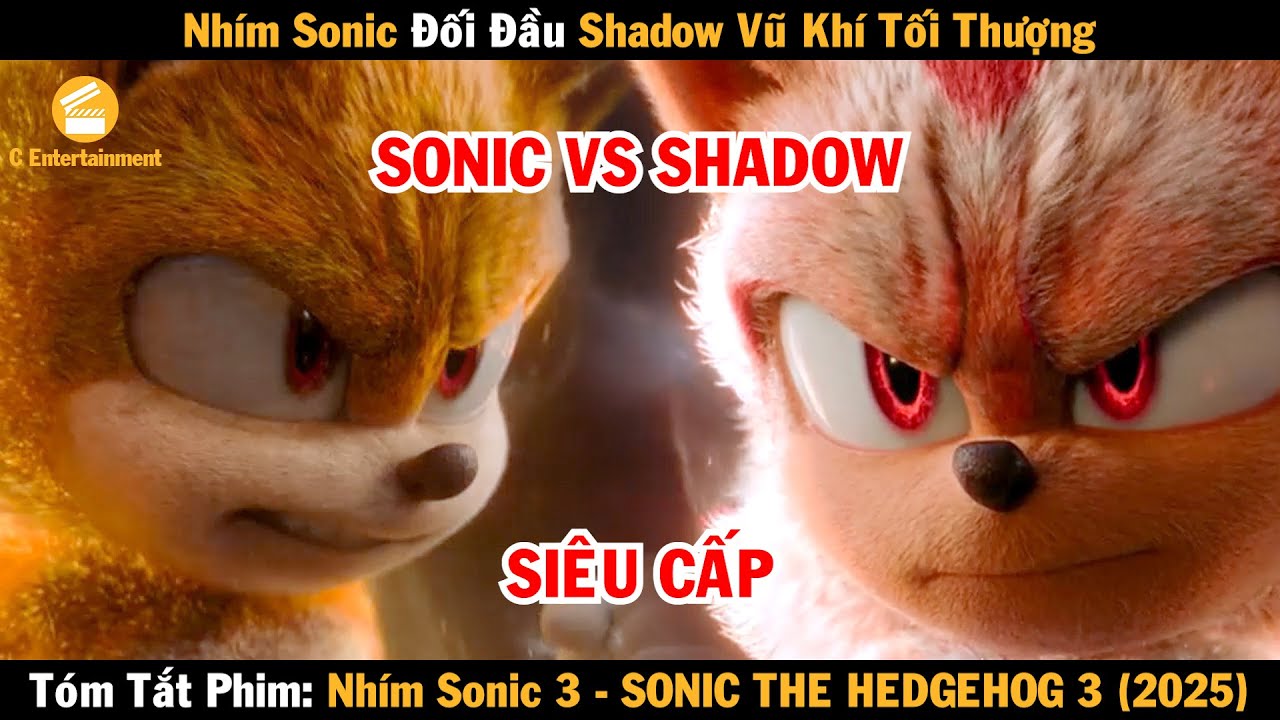 Review phim Nhím Sonic đối đầu Shadow vũ khí tối thượng | Nhím Sonic 3 |  Sonic the Hedgehog