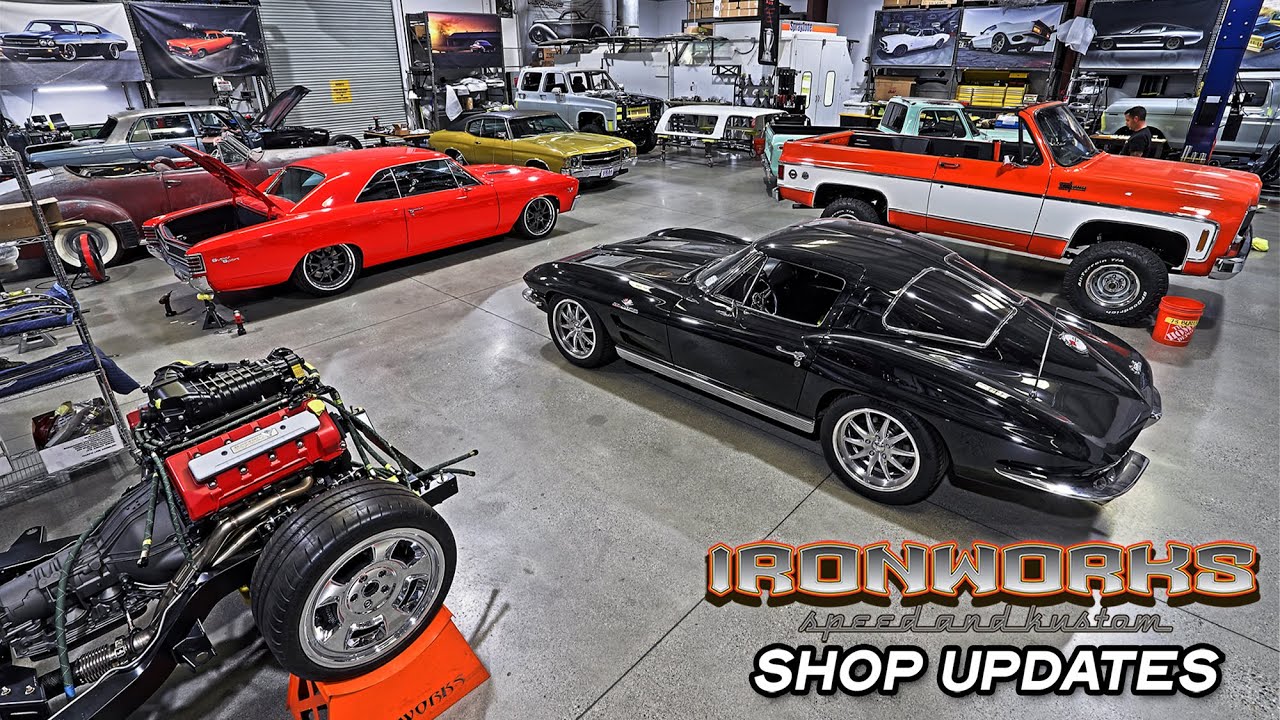 August - Shop updates at Ironworks Speed & Kustom