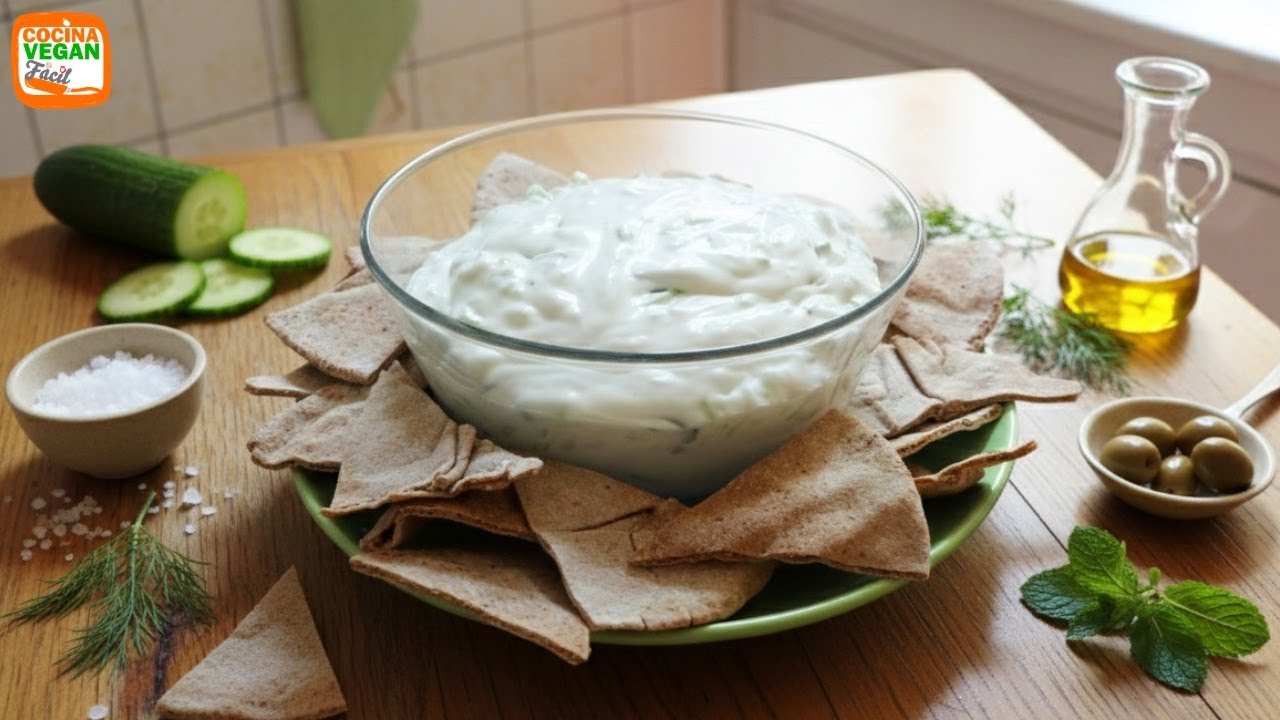 Mi Dip de Pepino es tan BUENO que parece de restaurante 💯🥒 (¡Y es super fácil!)