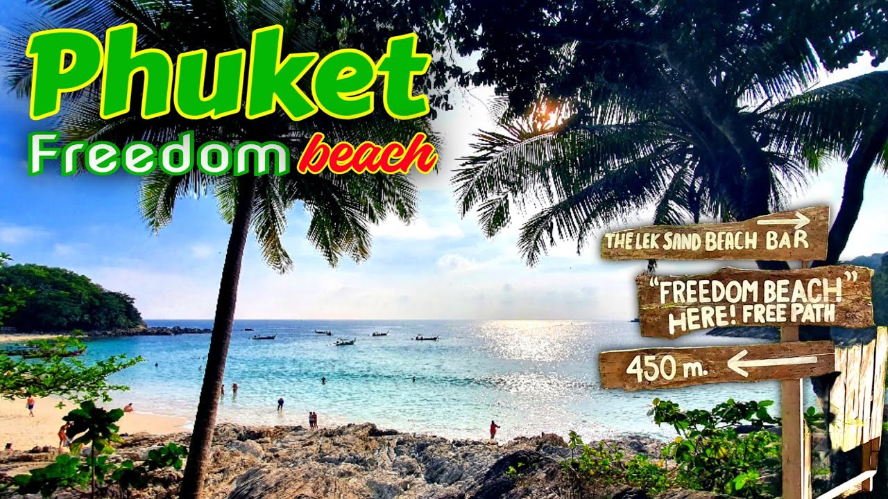Phuket - FREEDOM BEACH - Thaïlande 🇨🇷  Balade dans la jungle + plage de rêve 😎