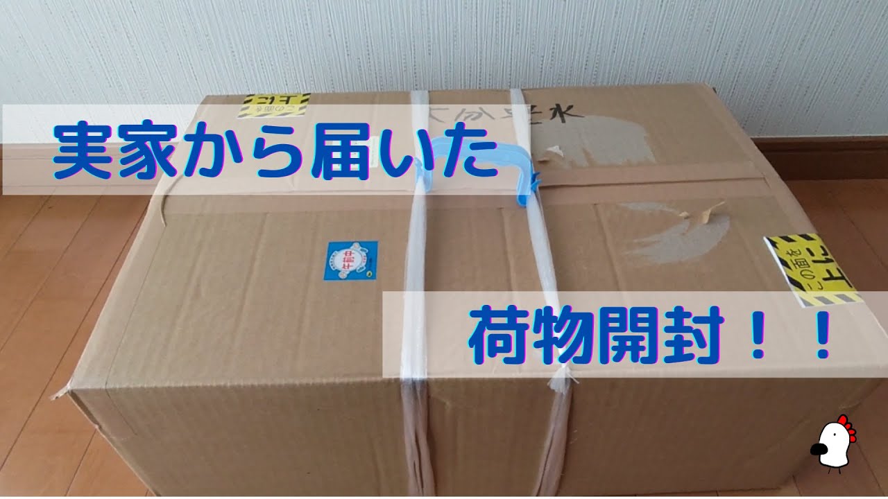 【日常】実家から荷物が届きました。vol.1