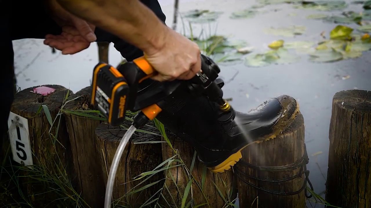 WORX WG629E Lancia a pressione HYDROSHOT a batteria 20V
