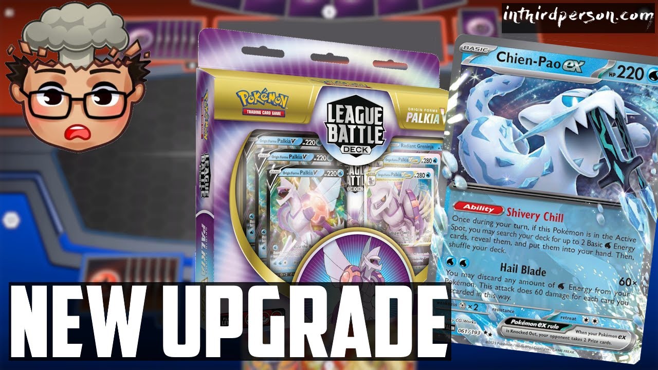 Upgrade Your Palkia VSTAR League Battle Deck with Chien-Pao ex! (Pokemon TCG Deck List + Matches)