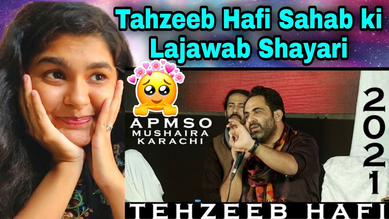 Indian Reaction on Tahzeeb Hafi Poetry | MQM Reaction | Youm E Tasees
