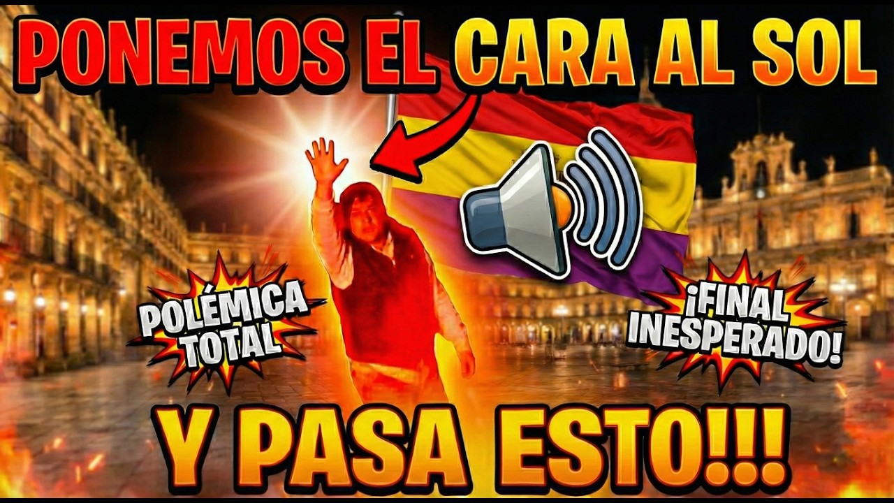 PONEMOS EL CARA AL SOL Y PASA ESTO!!!