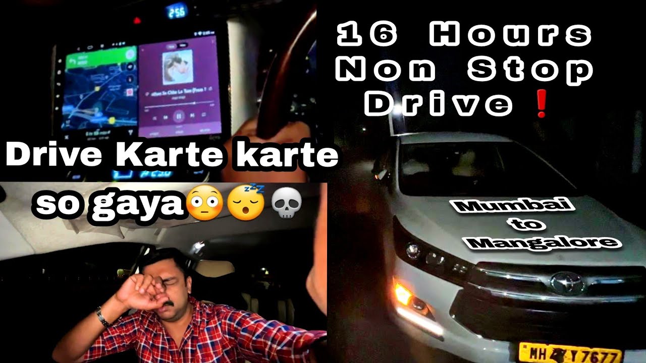 Raaste Mein Halat Kharab Ho Gai On The National Highway | Toyota innova Crysta | Mumbai to Mangalore