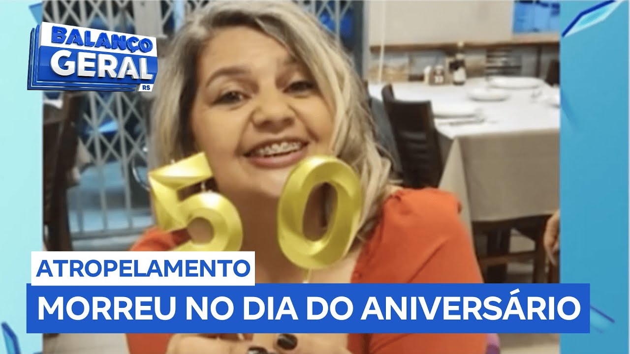 Mulher é atropelada e morta por carro desgovernado no dia do seu aniversário