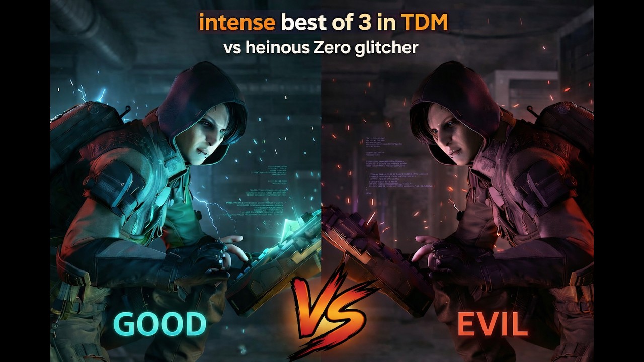 [00089] super intense best of 3 in tdm against a heinous zero glitching tryhard