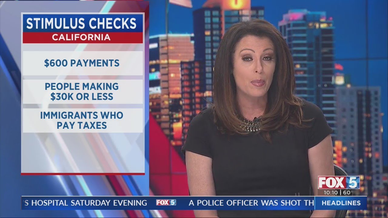 Eligible Californians To Receive $600 Stimulus Payments