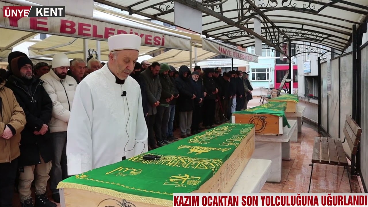 KAZIM OCAKTAN SON YOLCULUĞUNA UĞURLANDI