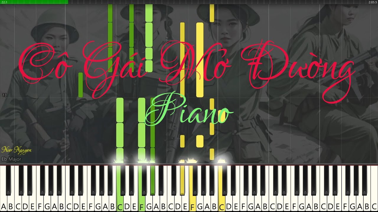 Cô Gái Mở Đường (Vietnamese Song) - Piano Arrangement