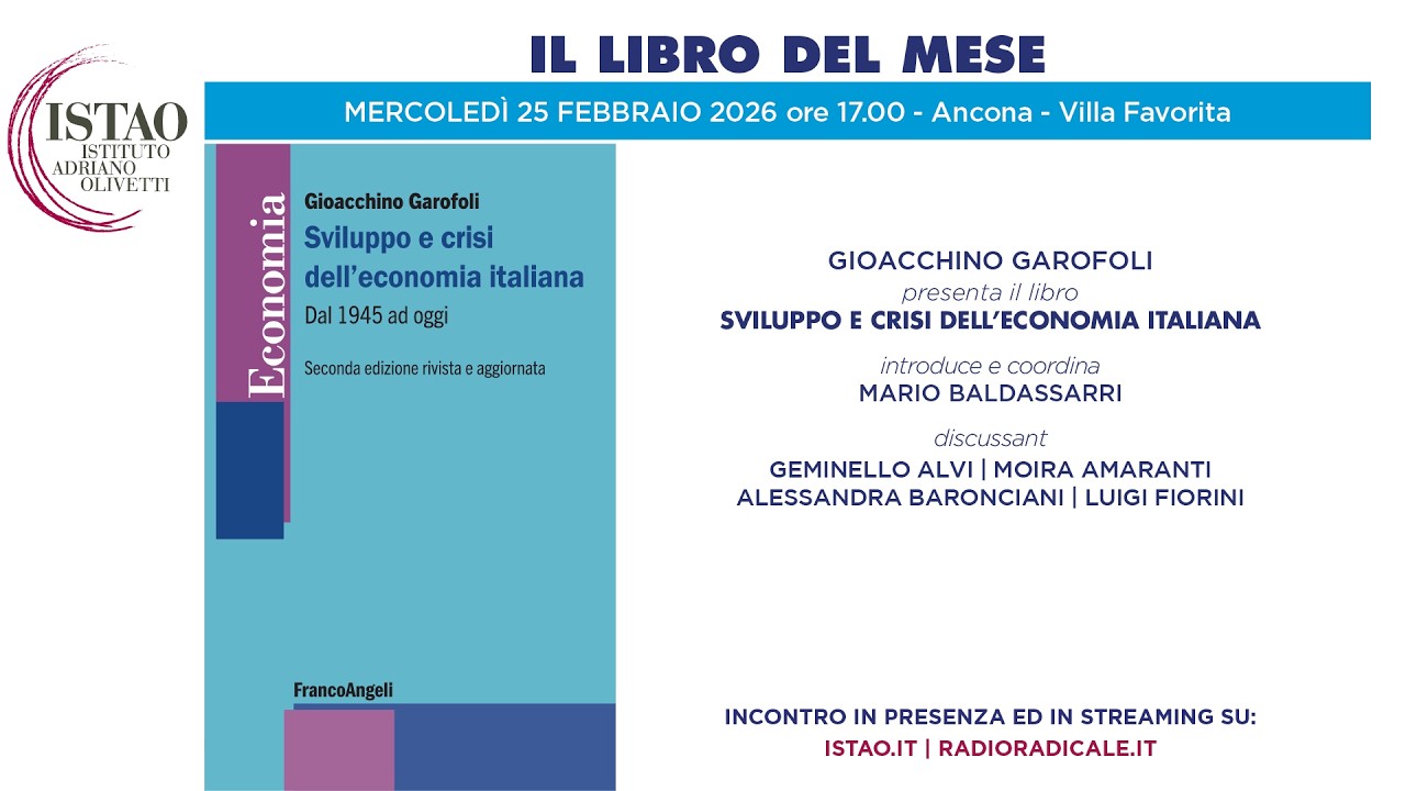 Il libro del mese: Sviluppo e crisi dell’economia italiana. Dal 1945 ad oggi