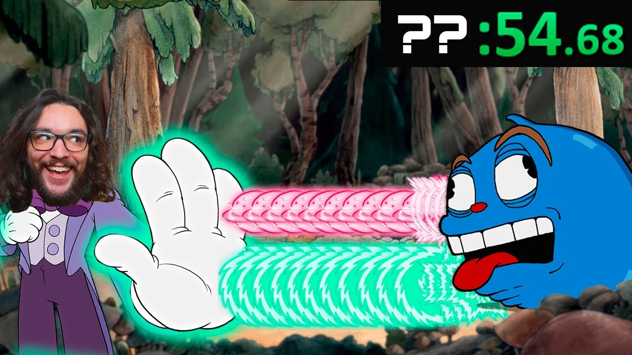 How FAST did I beat Cuphead while being THE BOSS?! (ALMOST LITERALLY)