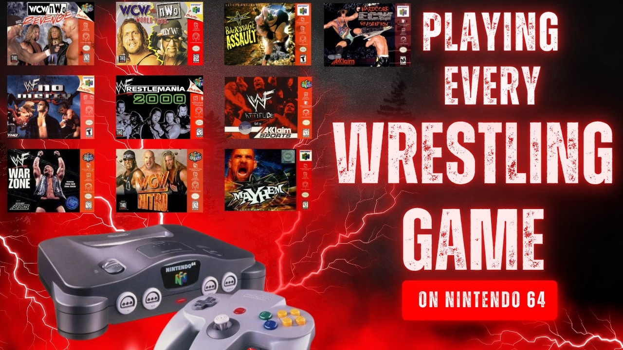 N64 Wrestling Games From Worst to Best