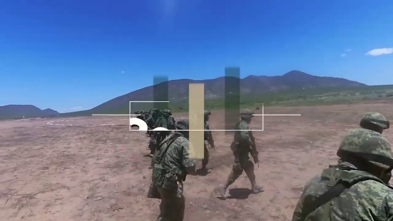 2015, Adiestramiento de las Armas de Infantería y Blindada, Santa Gertrudis, Chih.