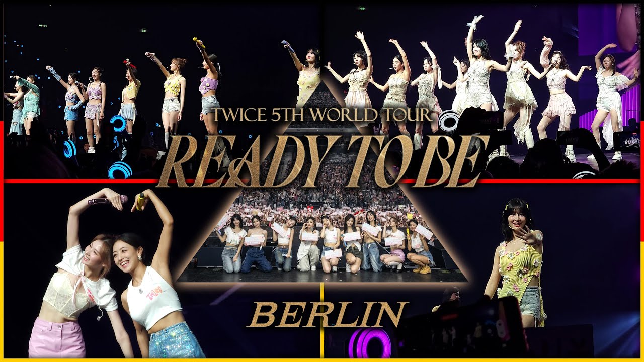 TWICE (트와이스) - READY TO BE 5th World Tour BERLIN DAY 2 | Concert Fancam Mercedes-Benz Arena - 230914