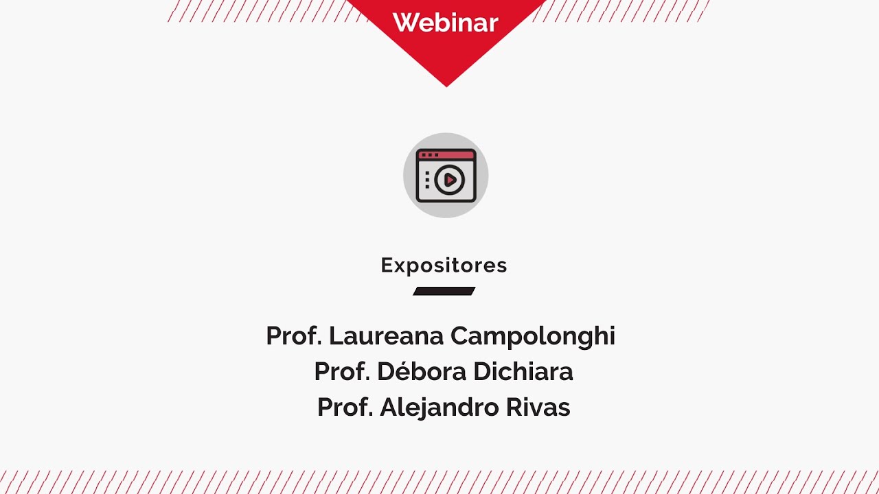 Aulas virtuales: dise&ntilde;o tecnopedag&oacute;gico y estrategia did&aacute;ctica - Webinario UTN