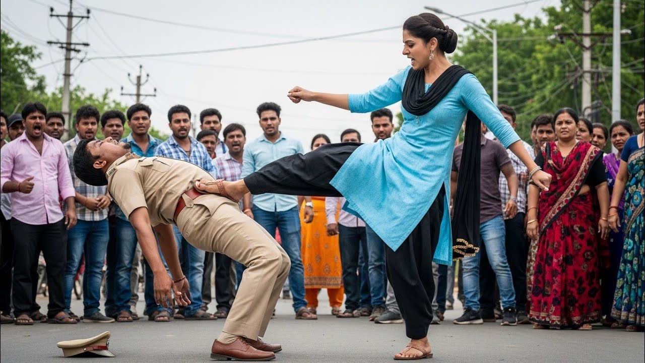 जब दरोगा ने बीच बाजार में मेहंदी लगाने वाली पर हाथ उठाया फिर दरोगा के साथ जो हुआ, सभी देखकर हैरान...