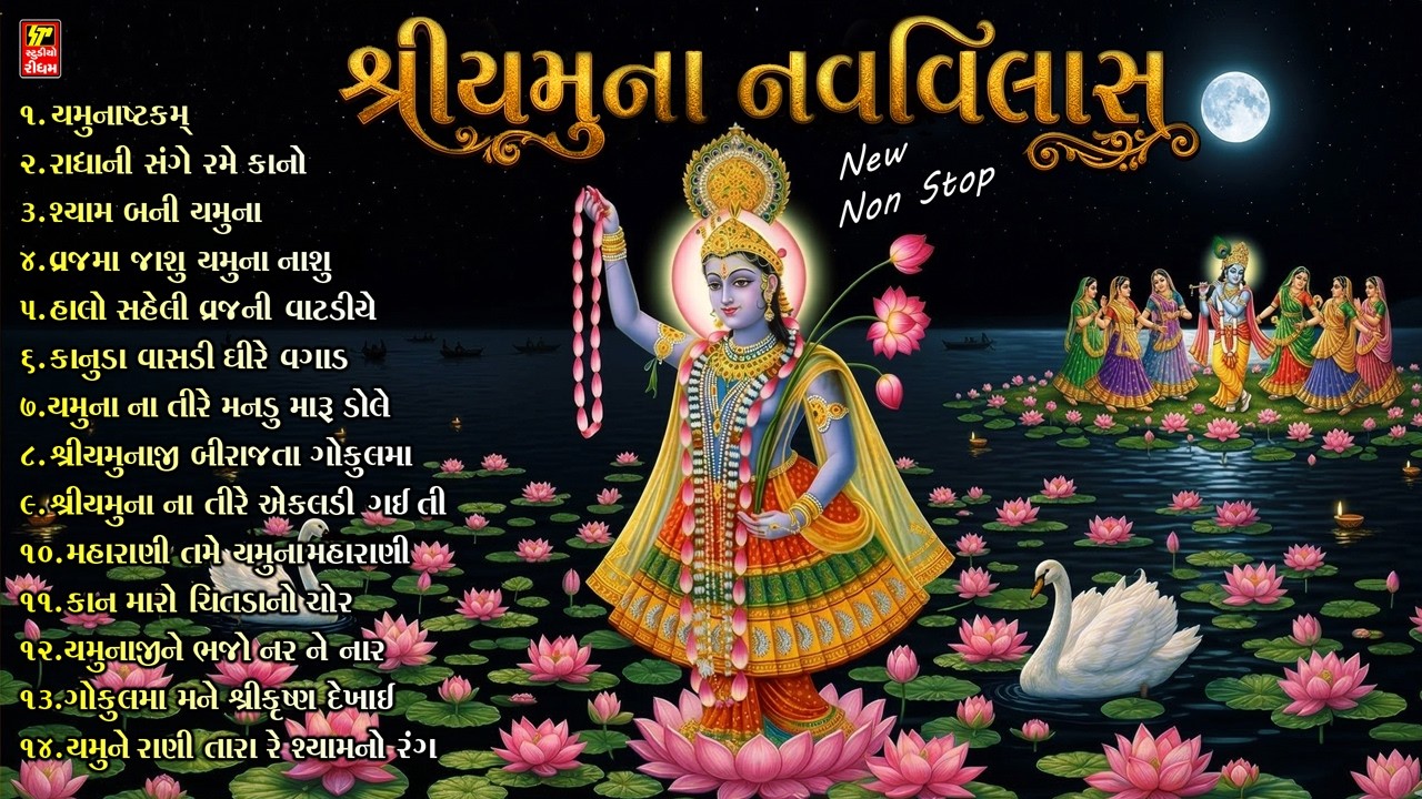 શ્રીયમુના નવ વિલાસ I શ્રીયમુનાજી ના રાસ રમી શકાય તેવા નોન સ્ટોપ કીર્તન I NON STOP I