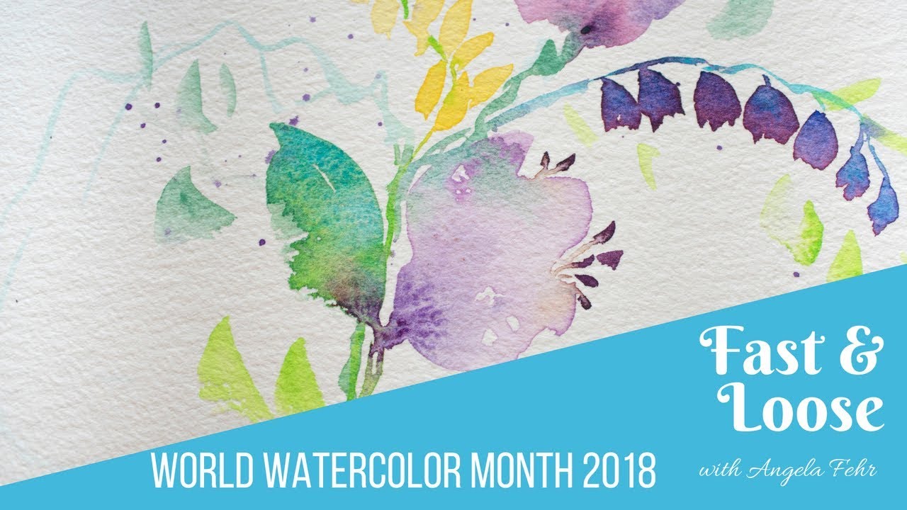 How to Paint a Floral Motif Fast & Loose Without Rushing