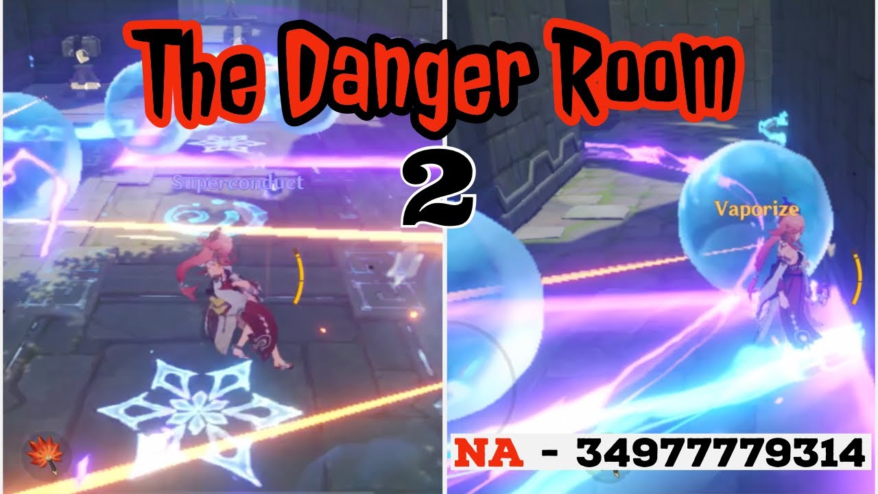 The HARDEST Domain on NA (The Danger Room 2) - Genshin Impact Divine Ingenuity