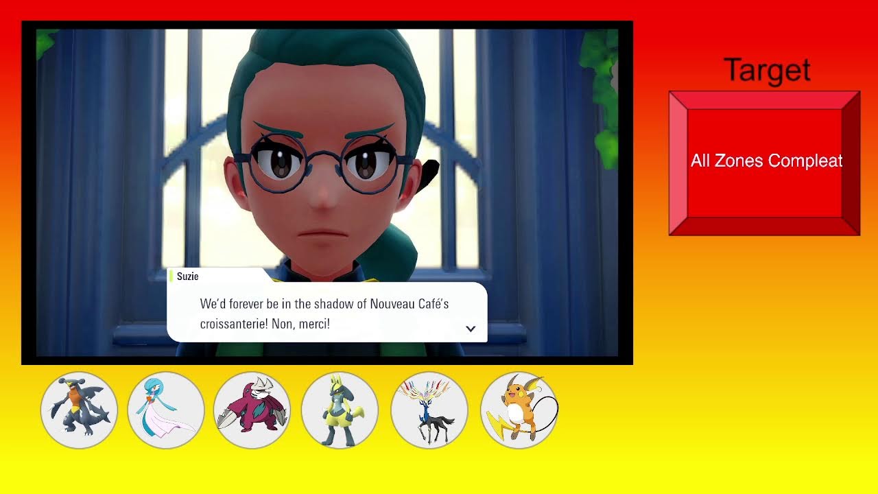 Pokemon za Shiny is every zone Final Zone