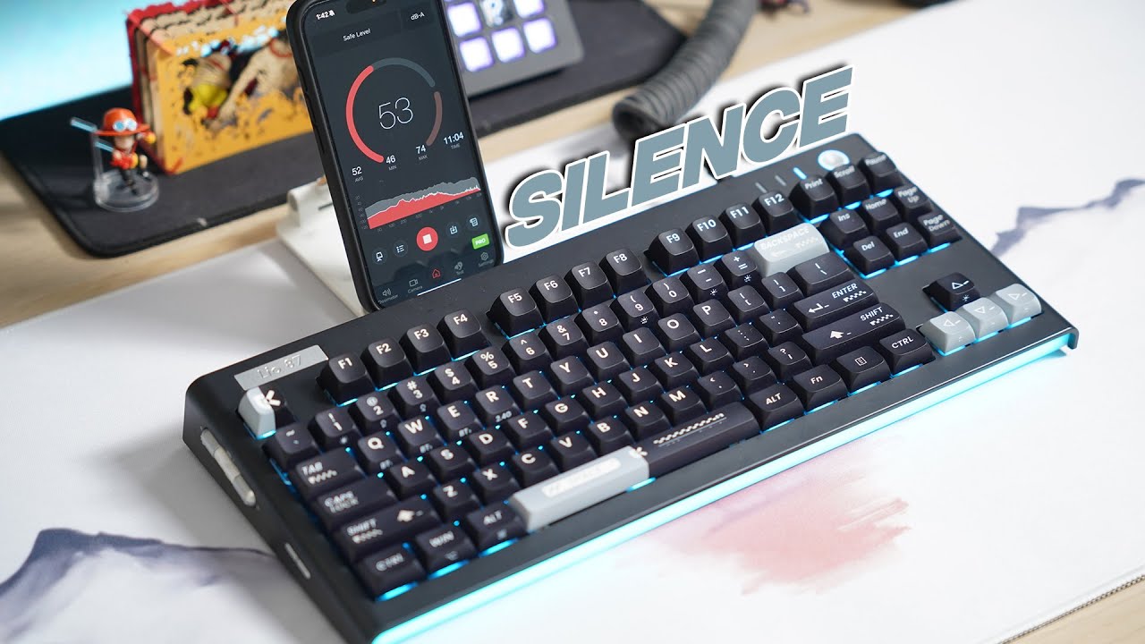 I Tried A SILENT Keyboard&hellip;