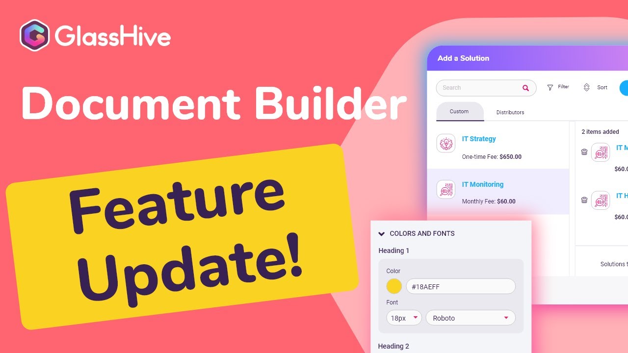Feature Update: Document Builder 2.0! | The Tool for MSPs and IT Service Providers