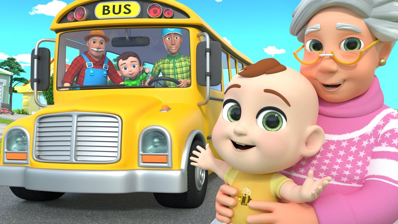 Wheels on the Bus - Baby Don't Cry+More Newborn Educational Nursery Rhymes & Kids Songs