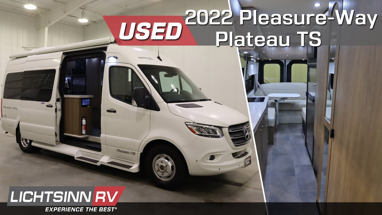 Used 2022 Pleasure-Way Plateau TS - Class B Diesel Motorhome - LichtsinnRV.com