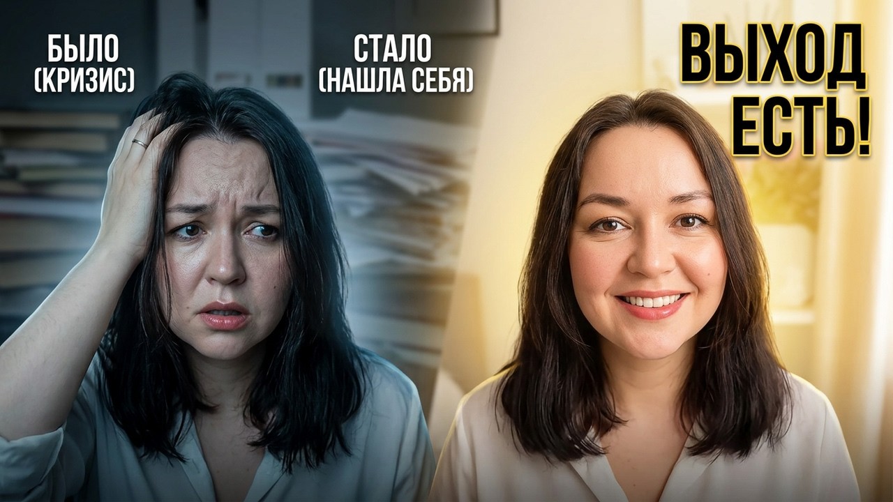 Как вернуть себе себя? Пошаговый выход из кризиса