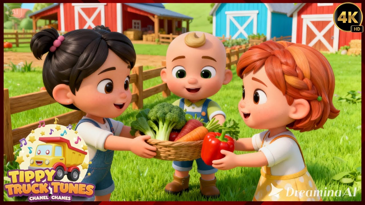 Kids Love Vegetable Shop Song 🥦🥕 | Fun Healthy Food Learning Song 🎵🌈