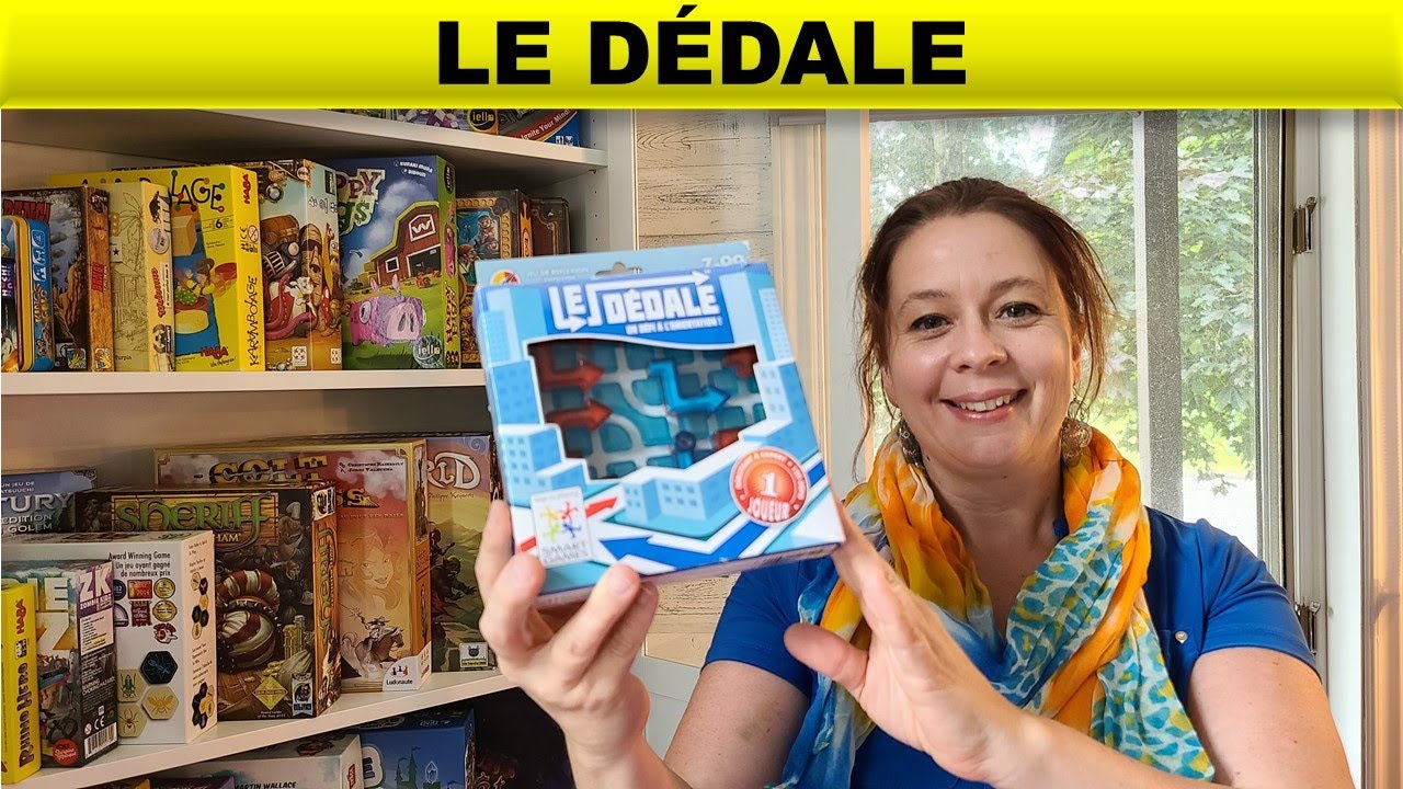 Top Jeux joue à - Le Dédale (Smart Games)