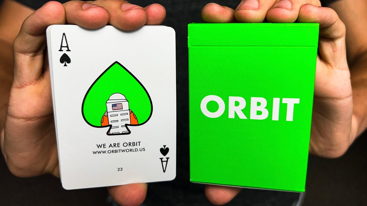 Orbit Chroma Key Playing Cards Deck Review!