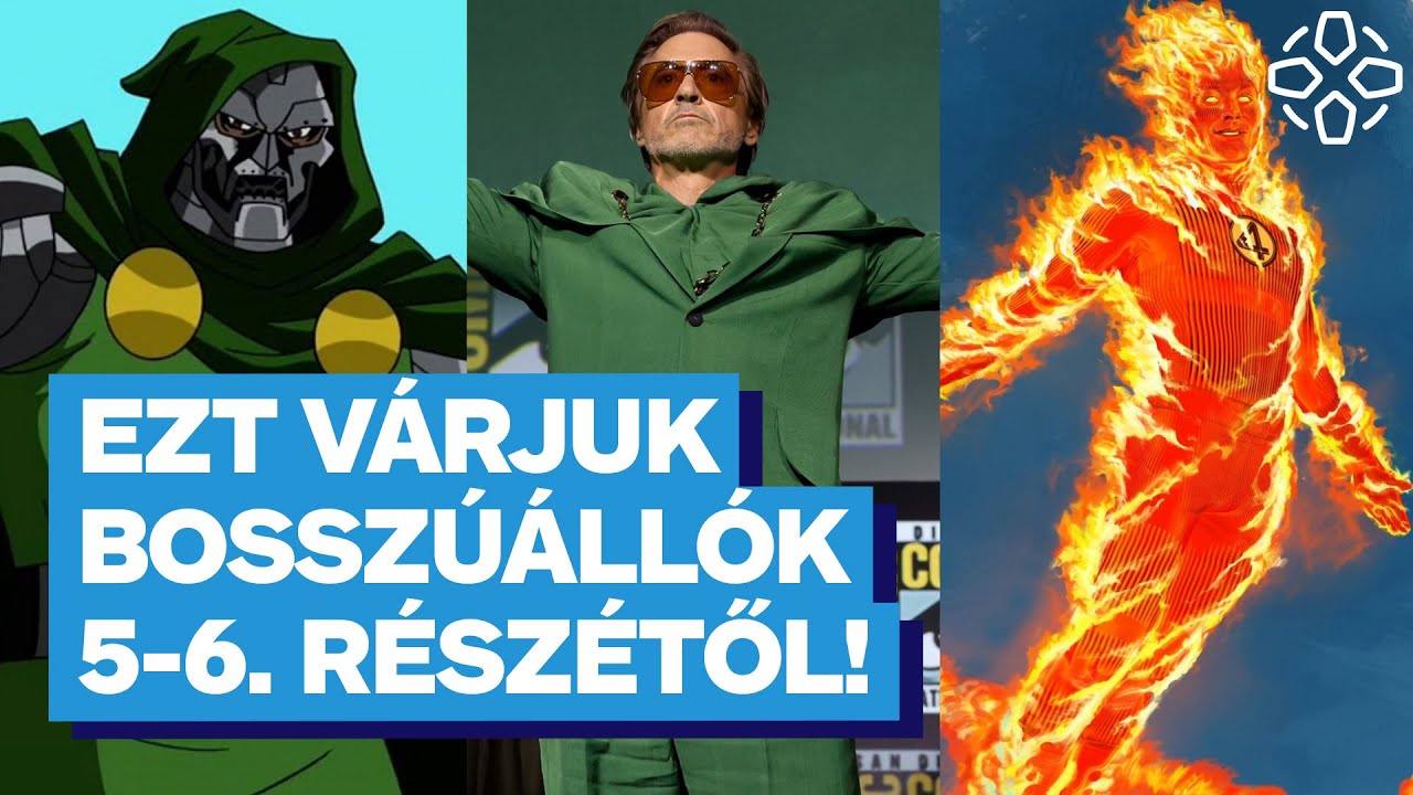Az F4 első lépéseitől Robert Downey Jr. Doctor Doomjáig: Ezt várhatjuk a Bosszúállók 5-6-tól!