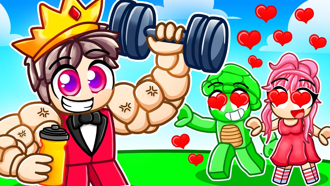 Я потратил 100 000 долларов на девушек из Rizz в MUSCLE LEGENDS из Roblox…