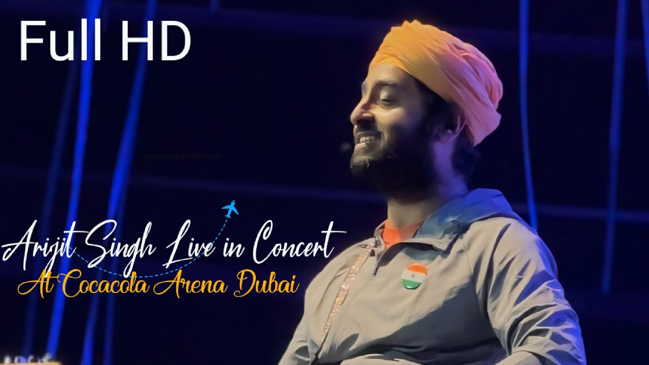Arijit Singh Live in concert At Cocacola Arena Dubai 🔥🤩