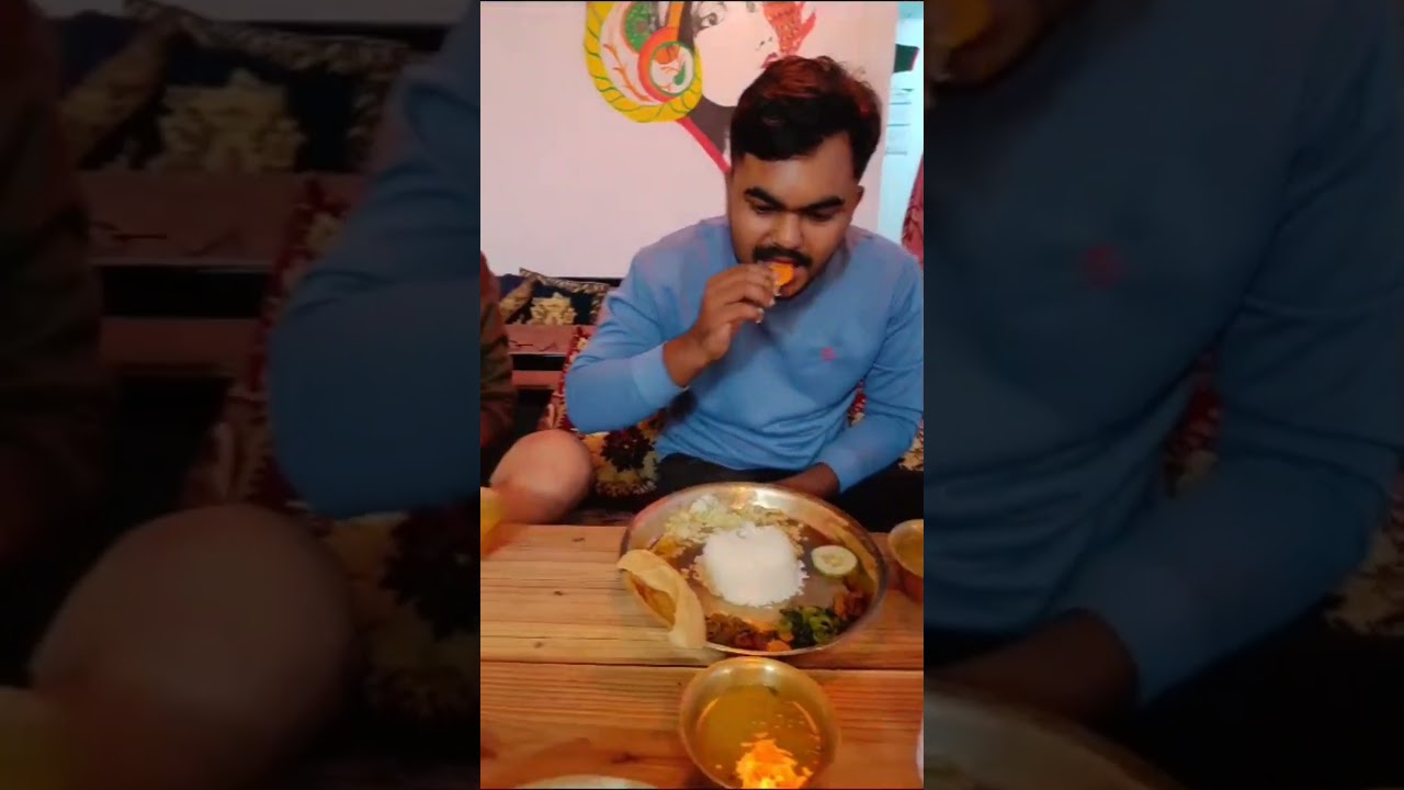 Nepali khana|| Wow&hearts;️|| Dal|| Achar|| papar|| sag || rice || @DN vlogs || Shree Aantu||