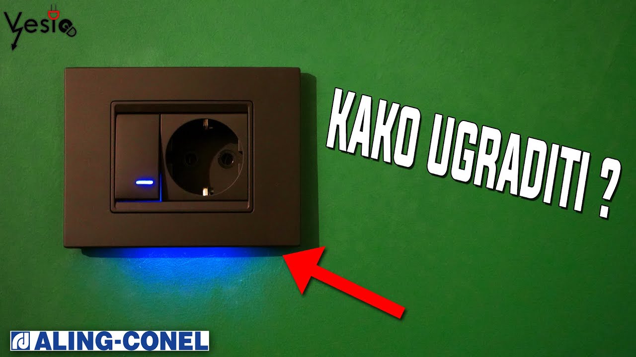 Kako ugraditi svetlece uticnice i prekidace