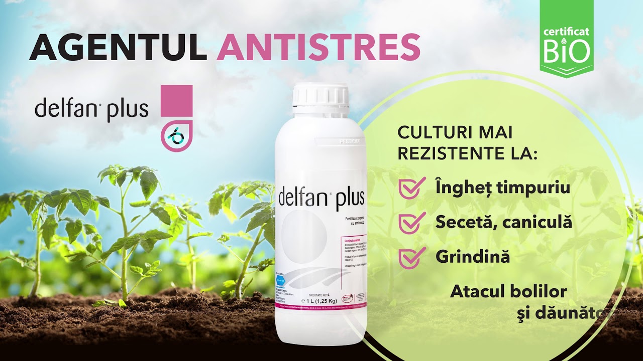 Delfan Plus - Agentul antistres