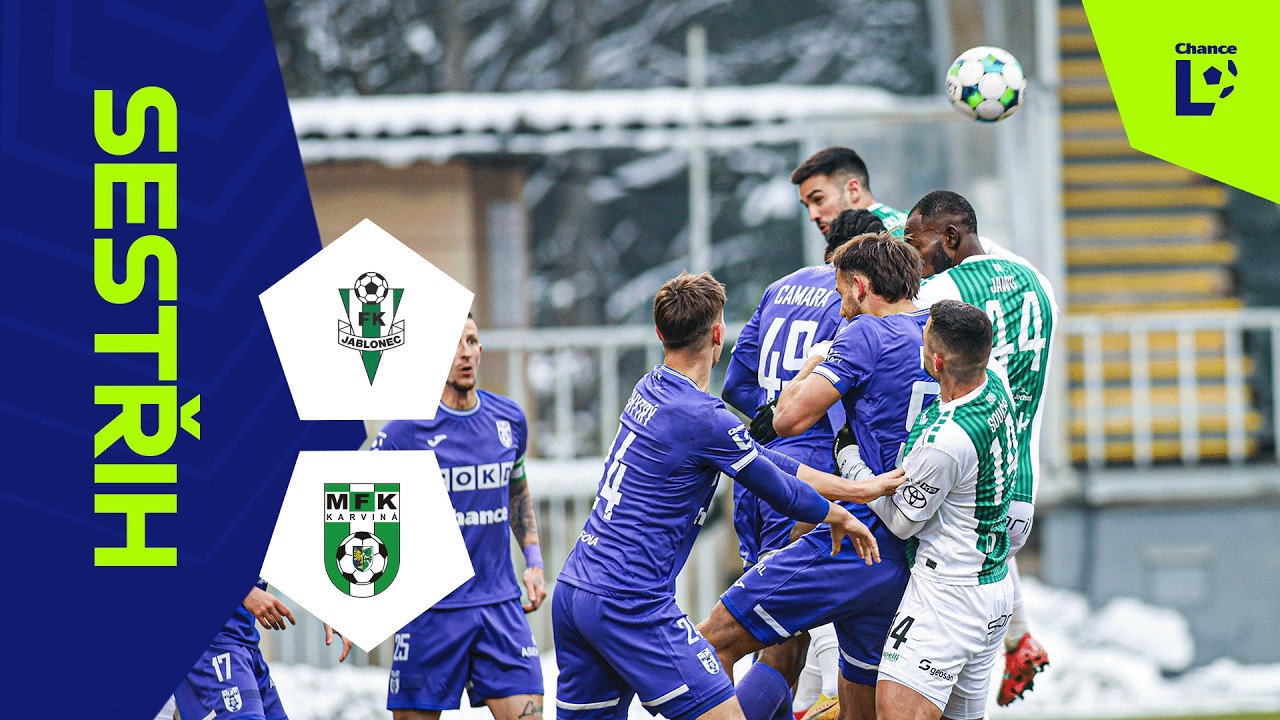 FK Jablonec - MFK Karviná | 1:0 | 21. 2. 2026 | HIGHLIGHTS