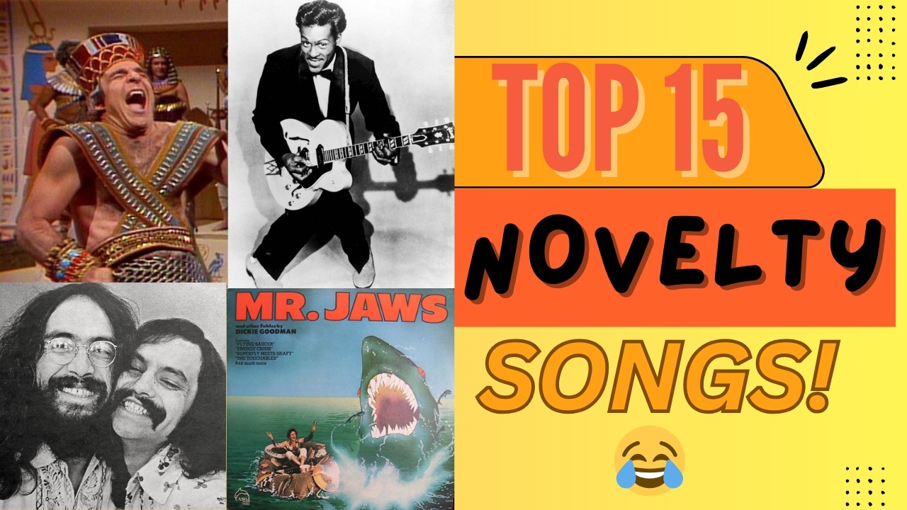 Top 15 NOVELTY songs of the 70's!