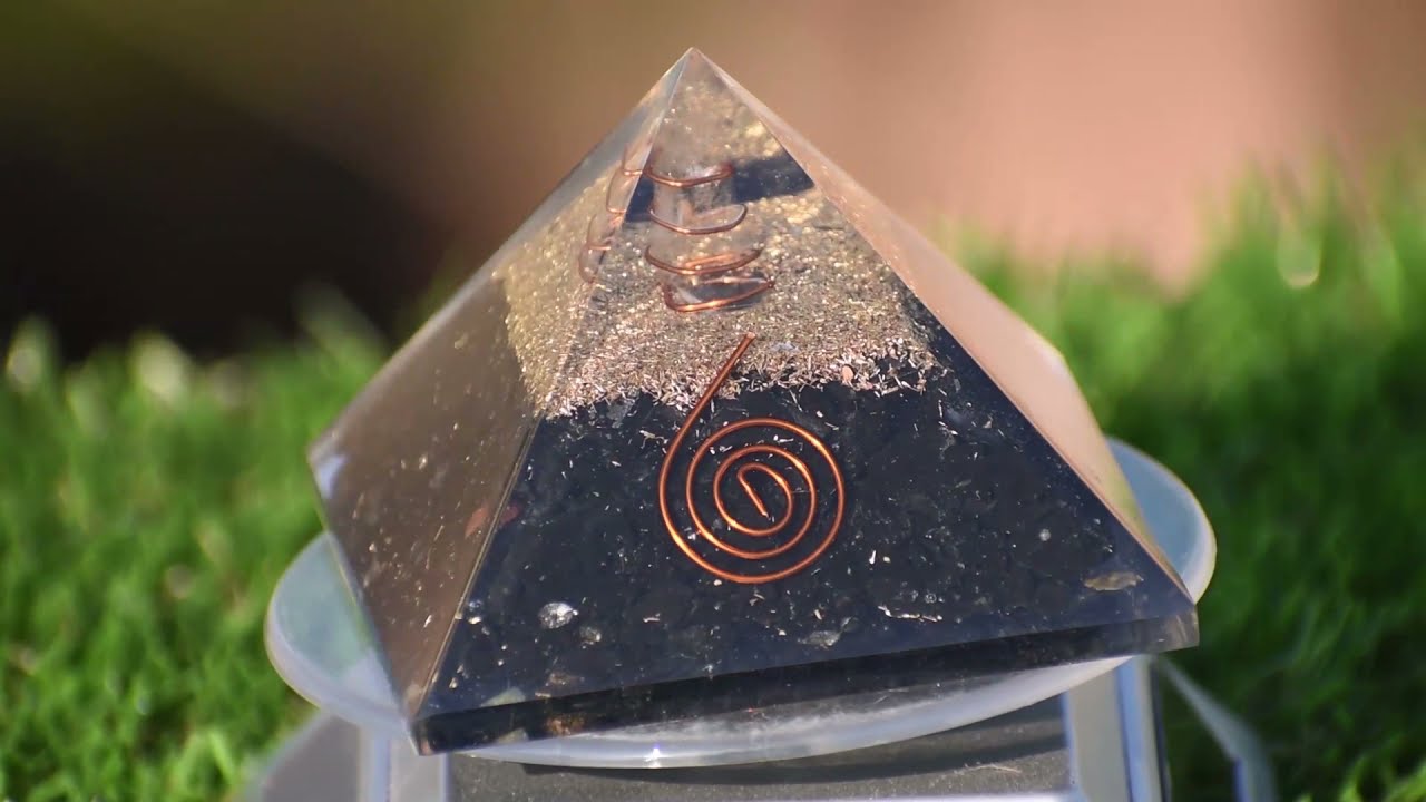 Shungite Orgone Pyramid