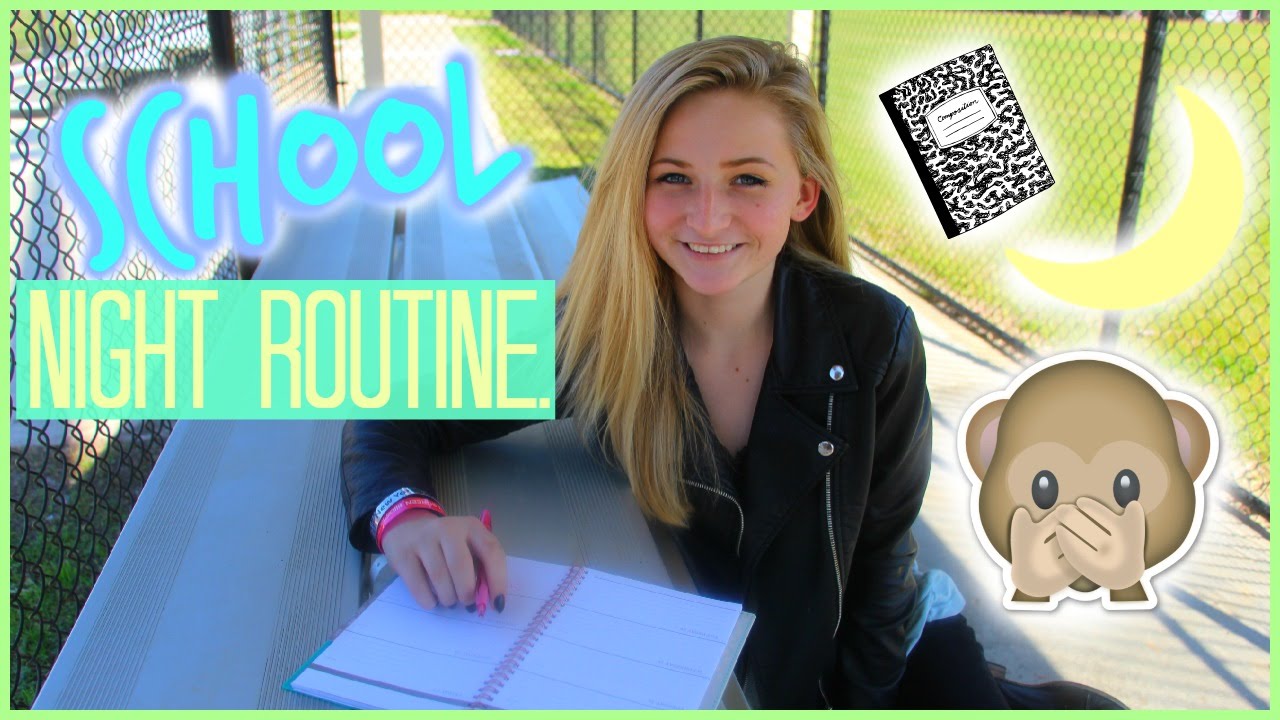 School Night Routine 2015!