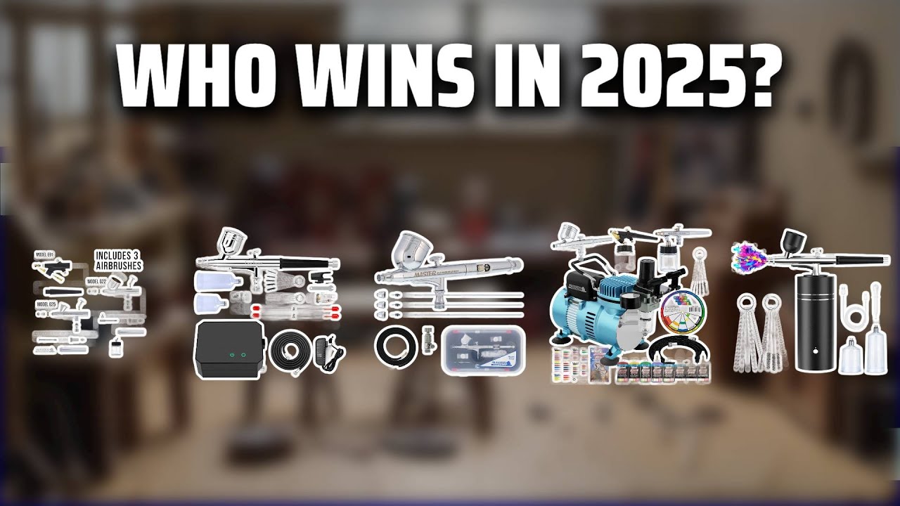 The Top 5 Best Airbrushes in 2025 - Must Watch Before Buying!